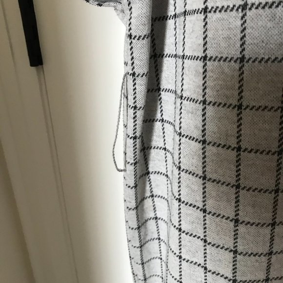 Zara Plaid Belted Midi Dress - Picture 6 of 7
